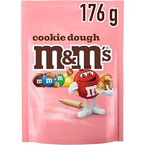 M&M's Confetti al cioccolato Cookie Dough, 176 g x 30 g Confezione multipla di snack dolci, Mini cioccolatini ideali per feste o regali