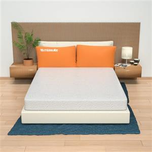MiaSuite Materasso Sfoderabile Memory - 120x190 cm Alto 20 cm, Indeformabile, Anallergico, Antiacaro, Traspirante | One