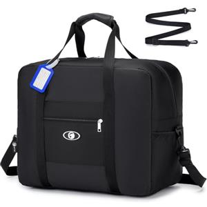 SPAHER Bagaglio a Mano 45x36x20 Easyjet Borsone da Viaggio Donna Pieghevole Uomo Palestra Valigia Campeggio Borsa Tracolla Donna