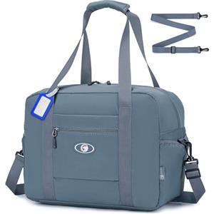 SPAHER Bagaglio a Mano 40x30x20 Ryanair Wizzair Borsone da Viaggio 25L Borsa da Cabina Mamma per Aereo Palestra Weekend Ospedale Donna Uomo Impermeabile Cabin Bag con Tracolla Rimovibile, Blu