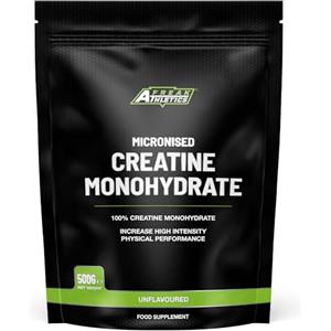 Freak Athletics Creatina Monoidrata 500g - Creatine Monohydrate Powder Micronizzata, 142 Porzioni, Creatina Pura, Creatine Powder Bulk, Creatina Monoidrato per Forza, Massa Muscolare e Performance
