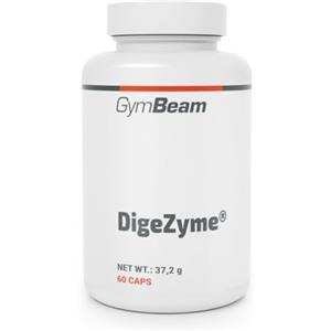 GymBeam DigeZyme® Enzimi Digestivi Completi - Complesso Multienzimatico con Amilasi, Proteasi, Lattasi, Lipasi e Cellulasi - Digestivi in Capsule per una Sana Digestione