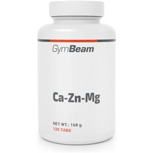 GymBeam Ca-Zn-Mg Integratore a base di Zinco, Calcio e Magnesio per la Salute Muscolare, il Sistema Immunitario, il Sistema Nervoso e Salute Mentale, Riduce l'Affaticamento e la Stanchezza (120 tabs)