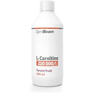 GymBeam L-Carnitina - Integratore Bruciagrassi Liquido Concentrato per Bevande - Gusti Fruttati - Ideale per Sport e Deficit Calorico (500 ml, Frutti di Bosco)