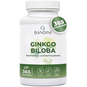Bandini® Ginkgo Biloba 6.000mg, 365 Compresse (1 Anno di scorta)