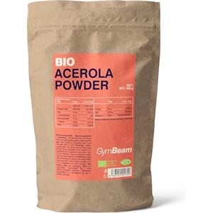 GymBeam Acerola BIO in Polvere 100g, Naturalmente Ricca di Vitamina C, Favorisce la Salute del Sistema Immunitario e la Produzione di Collagene, Anti-Invecchiamento