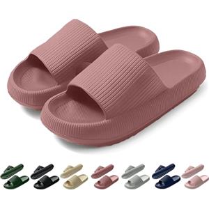 Coswind Ciabatte Donna Uomo Estive Mare Pantofole Eleganti Piscina Spiaggia Sandali Nuvola Gomma Casa Antiscivolo Comode Doccia Morbide Slides Blush 270