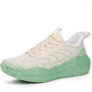 Hawkwell Cloud Zero Active Cushion Donna Traspirante Scarpe da Trekking Scarpe da Tennis Leggero Antiscivolo Sneakers Moda, verde, 36 EU