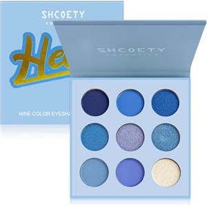 Flintronic 9 Ombretti dal Colore Intenso, Formula Cremosa Sfumabile, Palette Ombretti Ad Alta Pigmentazione, Opaco e Luminoso, Ultimate Shadow, Waterproof, Per le Feste e per il Trucco Quotidiano