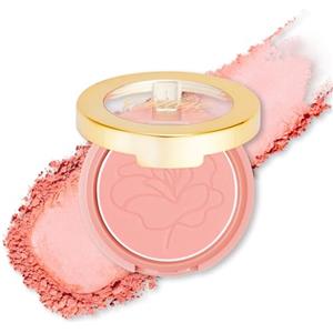 Oulac Blush Cream Satinato, Blush Polvere Idratante e Nutriente, Blusher Viso Make-up, Lunga durata Resistente ad Acqua Sudore, Vegan & Cruelty-Free, ST04 Flower Candle
