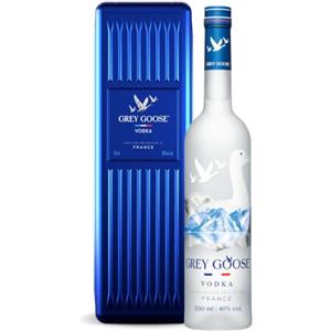 Grey Goose Vodka, Bon Voyage Tin Special Pack, 40%, 70 cl