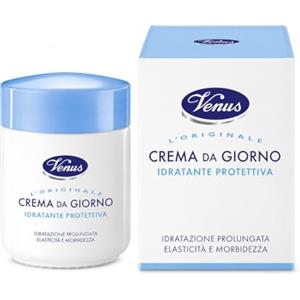 Venus Crema da Giorno Viso Idratante e Nutriente per Tutti i Tipi di Pelle, Dona Morbidezza ed Elasticità, Texture Ricca e Confortevole, Clinicamente Testata