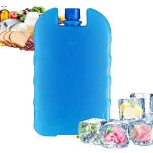 Generico Pacchetti di Ghiaccio per Frigorifero Portatile Riutilizzabili | Borsa Per Congelatore Portatile per Borse Frigo, Campeggio, Spiaggia, Viaggi, Picnic e All