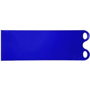 Trayneel Slitta da neve invernale, pieghevole, in plastica, per bambini e adulti, portatile, arrotolabile, per slittino, 137 cm x 42 cm, confezione singola, leggero, divertimento invernale (blu: 137