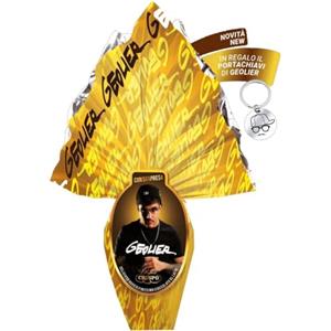 Confetti Crispo Uovo Di Pasqua Geolier con sorpresa cioccolato al latte Crispo 220 gr