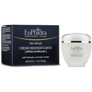 Euphidra - Skin Réveil Crema Ridensificante Tonificante, Azione Antiage con Isoflavoni di Soia, Migliora la Compattezza della Pelle, Vaso 40ml