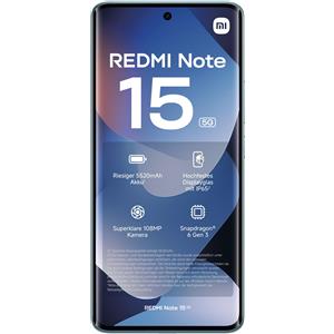 Xiaomi Redmi Note 15 (256 GB, Blu ghiaccio, 6.77