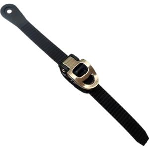 Allthingstore Sistema di fibbia a T in PVC per pattini a rotelle e pattini da ghiaccio, lunghezza 25 cm e meccanismo di regolazione rapida (A)