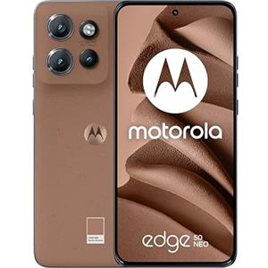 Motorola edge 50 neo (8/256GB, Fotocamera Sony LYTIA™ 700C 50+13+10MP selfie 32MP, Display 6.36 pOLED 120Hz, MediaTek Dimensity 7300, batteria 4310mAh, ricarica 68W, Android 14), PANTONE Mocha Mousse