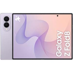 Samsung Galaxy Z Fold8, 256GB, Lavender [Versione Italiana] | 3 anni di Garanzia, Nuovo Formato, Rapporto Display Esterno 10:16 | Interno 4:3, Processore potente, 4800 mAh, Camera 50MP