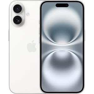 Apple iPhone 16 128 GB: Telefono 5G con Controllo fotocamera, chip A18 e tanta autonomia in più. Compatibile con AirPods; bianco