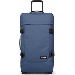 Eastpak Tranverz M Valigia Media 78L (67 x 35,5 x 30 cm), Bagaglio a Ruote, Valigia Leggera e Resistente con Doppio Scomparto, Manico Telescopico e Serratura TSA - POWDER PILOT