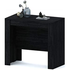 Arreditaly Tavolo Consolle Allungabile Oslo Fino A 2.37 Metri, Tavolo 10 Posti Salvaspazio Multiposizione, Design Moderno Ed Elegante, Consolle Per Casa E Ufficio, 78 x 51 x 90 cm, Colore Rovere Grigio