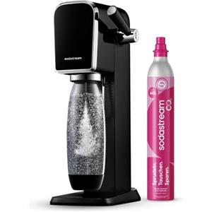 Sodastream Art - Gasatore per realizzare acqua frizzante e bevande, nero