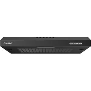 COMFEE' COMFEE Cooker Hood 60 cm Undercabinet 200m³/h 3 Speed Black