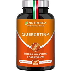 Plastimea QUERCETINA I Bromelina I Vitamina C I Sistema Immunitario I Antinfiammatorio I Antiossidante I Integratore Alimentare I 90 Capsule