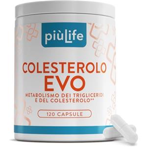 +LIFE Colesterolo EVO PiùLife con Berberina e Riso Rosso Fermentato - 120 Capsule