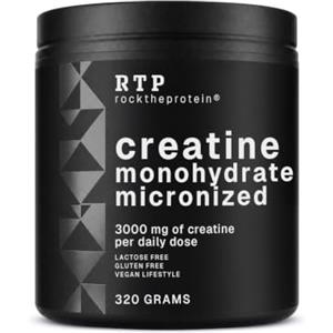Rock The Protein Creatina Monoidrata Micronizzata RTP - 320 g Vegan