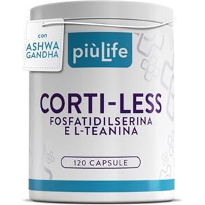 +LIFE Integratore Cortisolo PiùLife 600 mg Fosfatidilserina da Soia - 120 Capsule