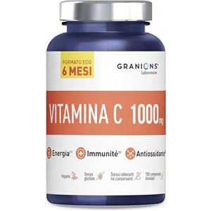 Granions Vitamina C 1000 mg 180 Compresse Immunità Energia - Granions