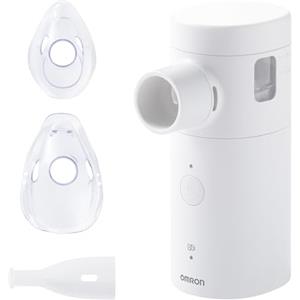 OMRON MicroAir Move Aerosol Mesh Portatile Silenzioso | Macchina Aerosol Adulti Bambini con Maschere e Boccaglio | Ricaricabile USB-C | Design Compatto per Casa e Viaggio