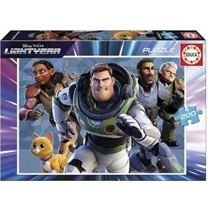 Educa - Lightyear, Puzzle Composto Da 200 Pezzi Di Grandi Dimensioni Ottimamente Rifiniti E Con I Personaggi Di Lightyear, Misura Approssimativa Del Puzzle: 40 x 28 cm, Da 6 Anni (19317)