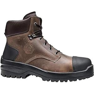 Base Protection Bison Top Scarponcino Antinfortunistico, da Uomo, Marrone/Nero, Taglie 41