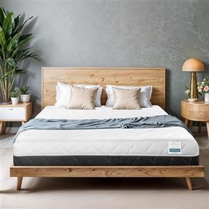 TANHK Materasso Wave Flow Smart Comfort in Memory Foam | Supporto ortopedico con tecnologia di circolazione dell'aria fredda | Tessuto ipoallergenico e traspirante | Made in Italy | 165 x 195