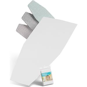 ARCOL Mollettone Ricambio Compatibile per Asse da Stiro Foppapedretti, Made in Italy, Mollettone Morbido e Confortevole per una Stiratura Facilitata, in Fibra di Poliestere al 100%