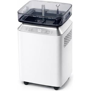 Megonia Deumidificatore Elettrico Casa Antimuffa: 80L/Giorno ad Alta Capacità con Pompa Controllo Intelligente dell'Umidità Sicurezza Bambini Ideale per Casa Ufficio Cantina Grandi Ambienti