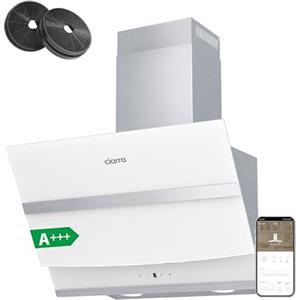 CIARRA CBCW6736N Classe A+++ Cappa Aspirante 60 cm WIFI Control Bianco