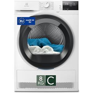 Electrolux Asciugatrice 600 GentleCare 8 kg EW6HA28G, Tecnologia SensiCare e MixCare per Cotoni e Sintetici, Programma Lenzuola XL, Filtro EasyClean, Pompa di Calore, 850x596x638 mm