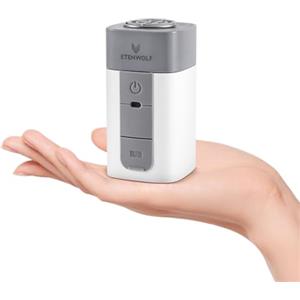 ETENWOLF AIR 2 - Pompa ad aria per gonfiabili con batteria da 2600 mAh, gonfiaggio e sgonfiaggio 2 volte più veloci, mini pompa elettrica da 4,5 kPa per materassi ad aria, galleggianti per piscina,