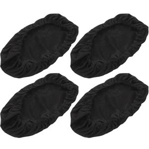 FUNOMOCYA Set di 4 coperture per maschera da sci e snowboard nere unisex protezione antigraffio e polvere taglia unica copri occhiali di sicurezza leggero e compatto per viaggi
