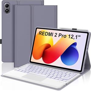 Occtingkind Per Redmi Pad 2 Pro 12,1" Cover Tastiera con RGB & TP Italiana