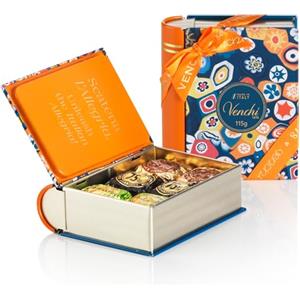 Venchi - Collezione Murrine - Mini libro con Cioccolatini Chocoviar assortiti, 115 g - Senza Glutine - Idea Regalo