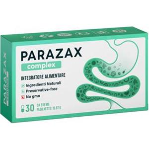 Geberich Parazax Complex - Integratore Digestivo Antiparassitario con Estratti Vegetali - 30 Capsule