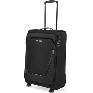 travelite valigia da cabina con 2 rotelle per Air France, KLM + ITA, serratura a combinazione integrata, trolley da cabina compatto con funzione di aggancio, 55x35x23 cm, 40 l, 2,2 kg