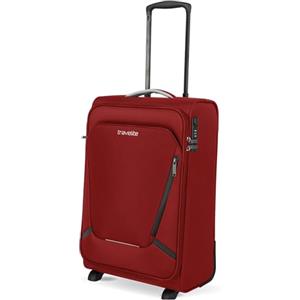 travelite valigia da cabina con 2 rotelle per Air France, KLM + ITA, serratura a combinazione integrata, trolley da cabina compatto con funzione di aggancio, 55x35x23 cm, 40 l, 2,2 kg