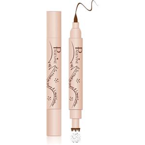 ZukqrymluvIQ Lentiggini, Freckles Maker&Eyeliner 2 In 1, Formula Waterproof A Lunga Tenuta, Applicazione Facile. Adatto A Tutti I Tipi Di Pelle, Per L'Uso Quotidiano E Le Occasioni Speciali (03 Marrone Scuro)